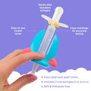 Playhouse MD Medicine Buddy Rocket Medication Dispenser for Infants, Babies & Toddlers (12/CS) 