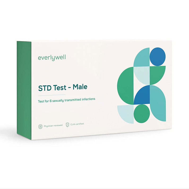 Everly Health Solutions Everlywell Sexually Transmitted Diseases Test for Men (12/CS) 
