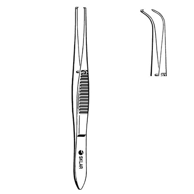 Sklar Iris Tissue Forceps - 4" - 66-3741