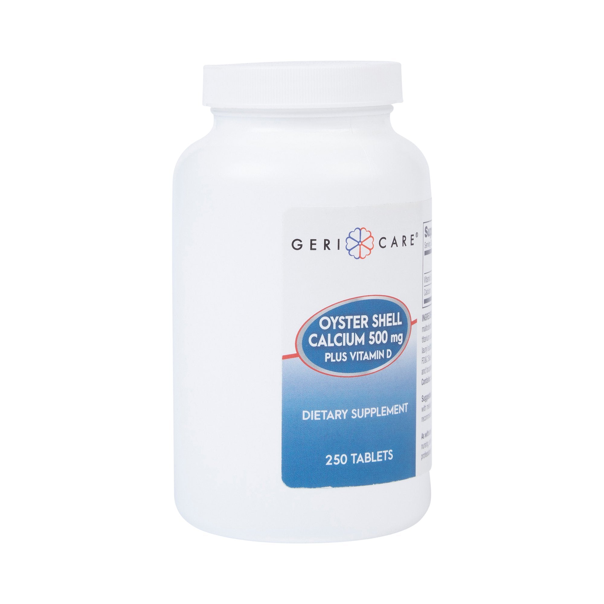 Geri-Care Geri-Care Oyster Shell Calcium Plus Vitamin D Joint Health Supplement (12/CS) 