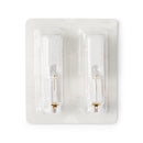Medisystem Ear Piercing Stud System 75 24K Gold Plated Stainless Steel Crystal April Birthstone Daisy Mount 