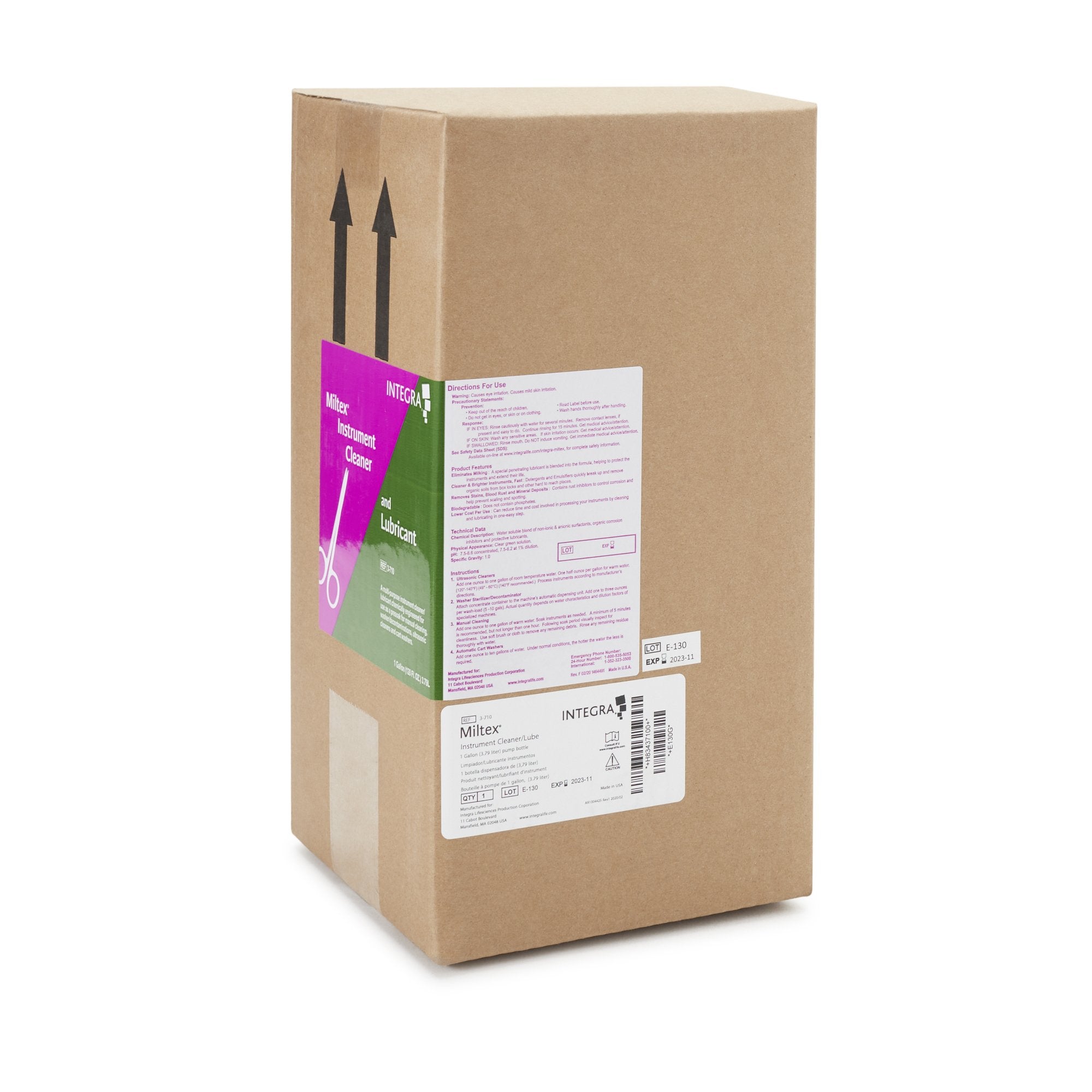 Integra Lifesciences Miltex Instrument Detergent / Lubricant, 1-gallon Jug 