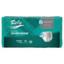 ActivStyle Inc Absorbent Underwear Rely Maximum Pull On with Tear Away Seams Adult Medium Unisex Disposable Moderate Absorbency (80/CS) 