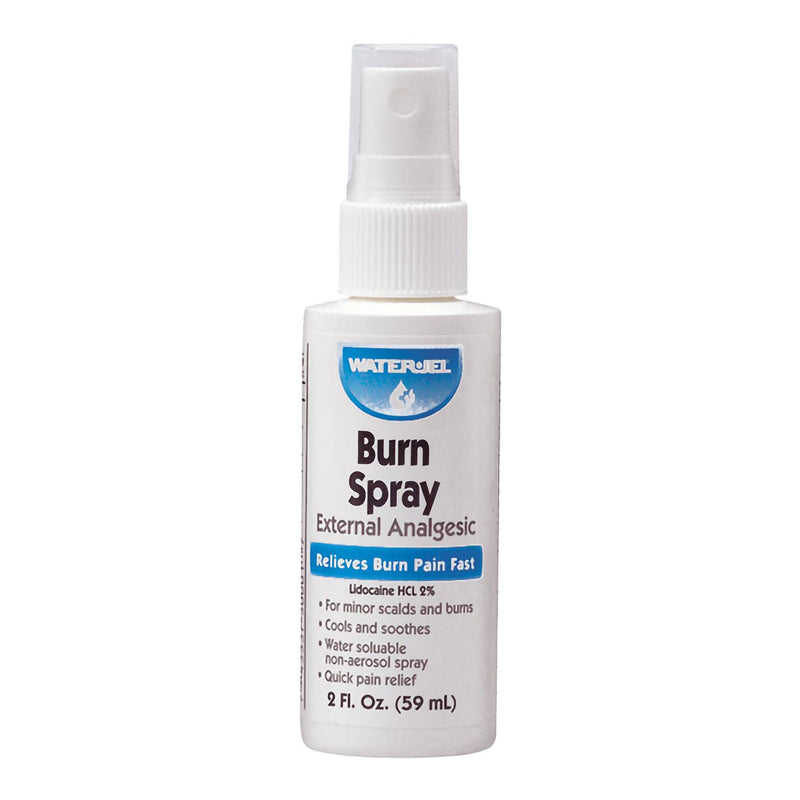 Water Jel Lidocaine Burn Relief, 2-ounce spray bottle (Case of 24)