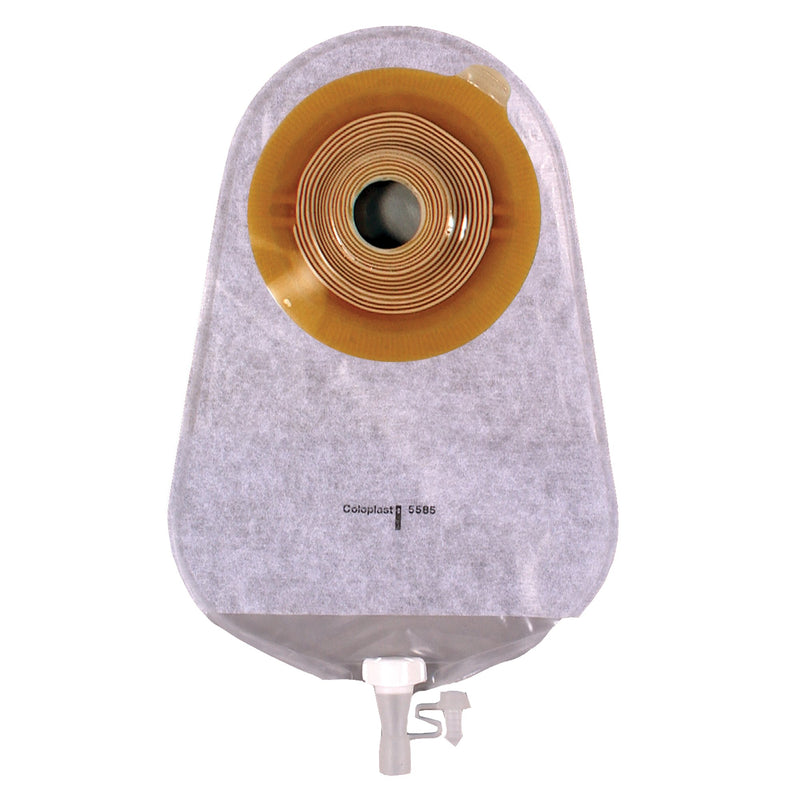 Assura Deep Convex One-Piece Transparent Urostomy Pouch, 35mm Stoma (Box of 10)