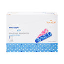 McKesson Kids Kid Design (Blue / Pink Camo) Adhesive Strip, 3/4 x 3 Inch (Case of 2400)