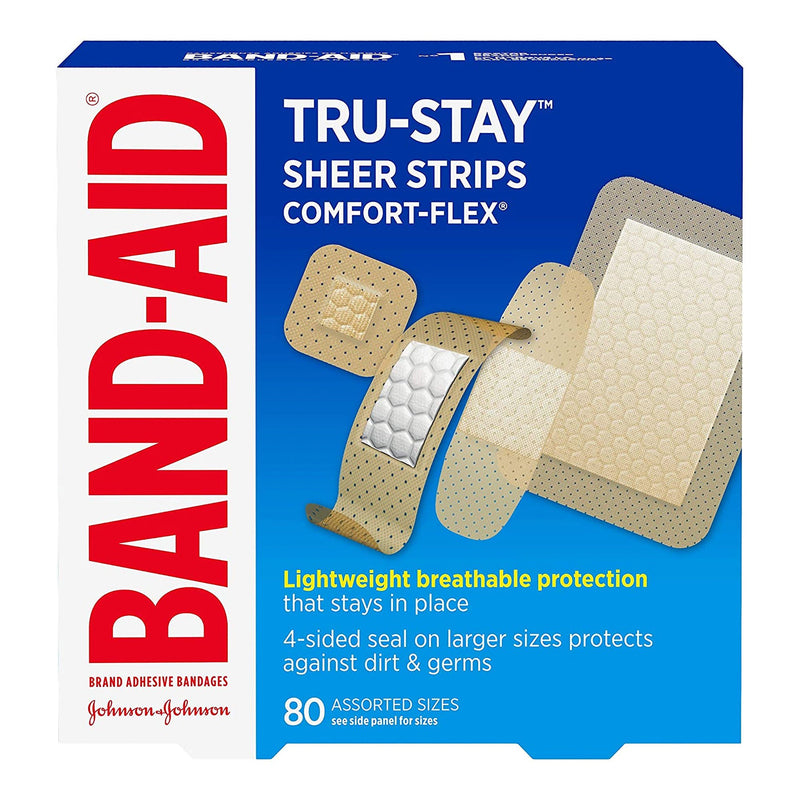 Band-Aid Adhesive Strip, Assorted Sizes (Case of 1920)