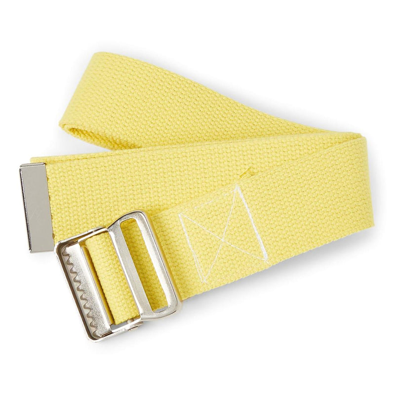 Gait Belt 60 Inch Length Yellow Cotton (Each)