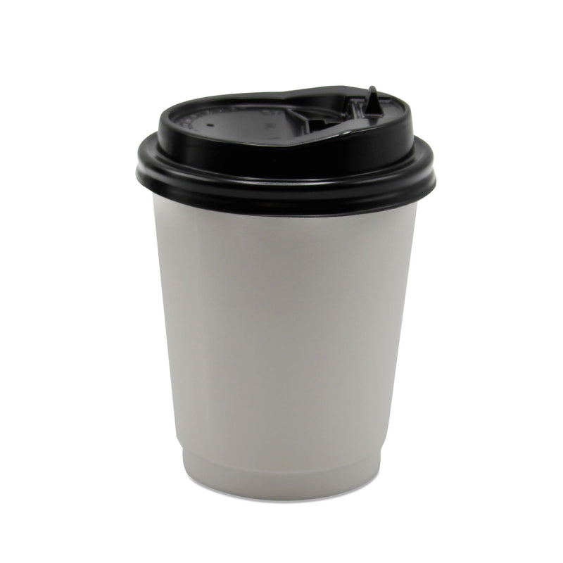 Drinking Cup Medd Max LLC 8 oz. Paper Double Wall White Disposable (Case of 500)
