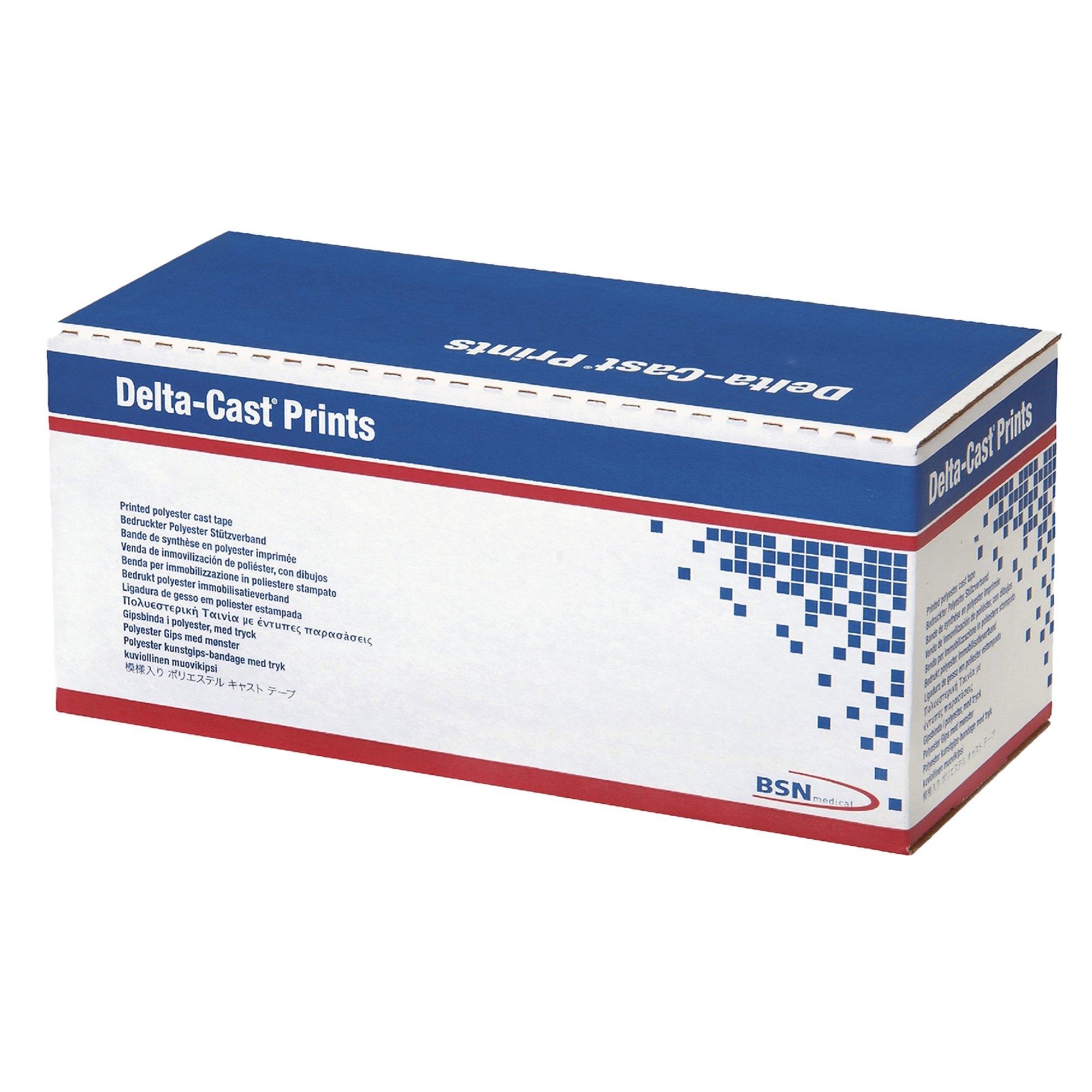 BSN Medical Delta-Cast Prints Cast Tape, 3 Inch x 4 Yard (10/BX) 