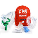 CPR Face Mask with Case One Way Valve Single Use (Each)