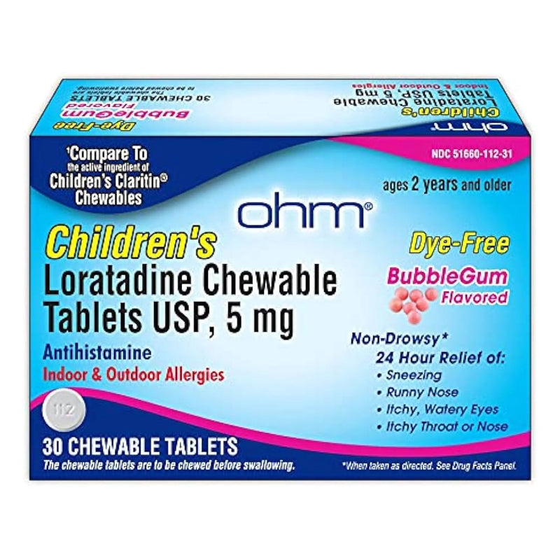 Ohm Labs ohm Loratadine Children's Allergy Relief 