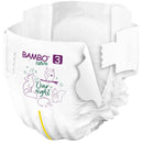 Bambo Nature Overnight Diapers, Size 3 (104/CS)