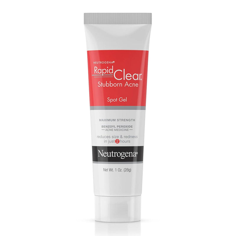 Neutrogena Rapid Clear Stubborn Acne Spot 10% Benzoyl Peroxide Gel, 1 ounce (Each)