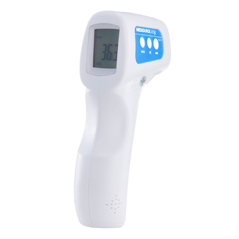Non-Contact Skin Surface Thermometer MEDSOURCE Labs Infrared Skin Probe Handheld (Each)
