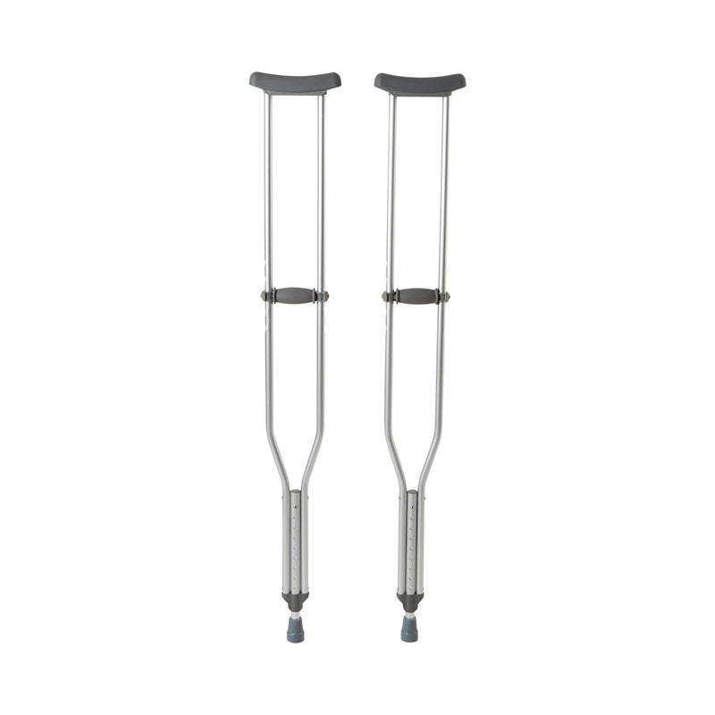 McKesson Underarm Crutches for Adults 5'10" – 6'6" (Case of 8 Pairs)