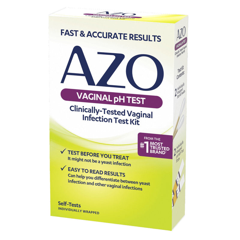 AZO Vaginal pH Test, Infection Test Kit (Case of 48)