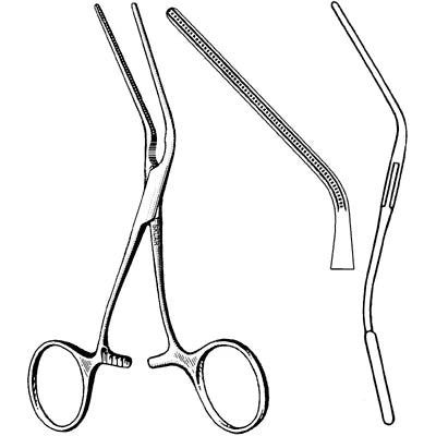 Sklar DeBakey Atraumatic Vascular Forceps (CensiTrac Marked) - 4-3/4" - 52-6580c 