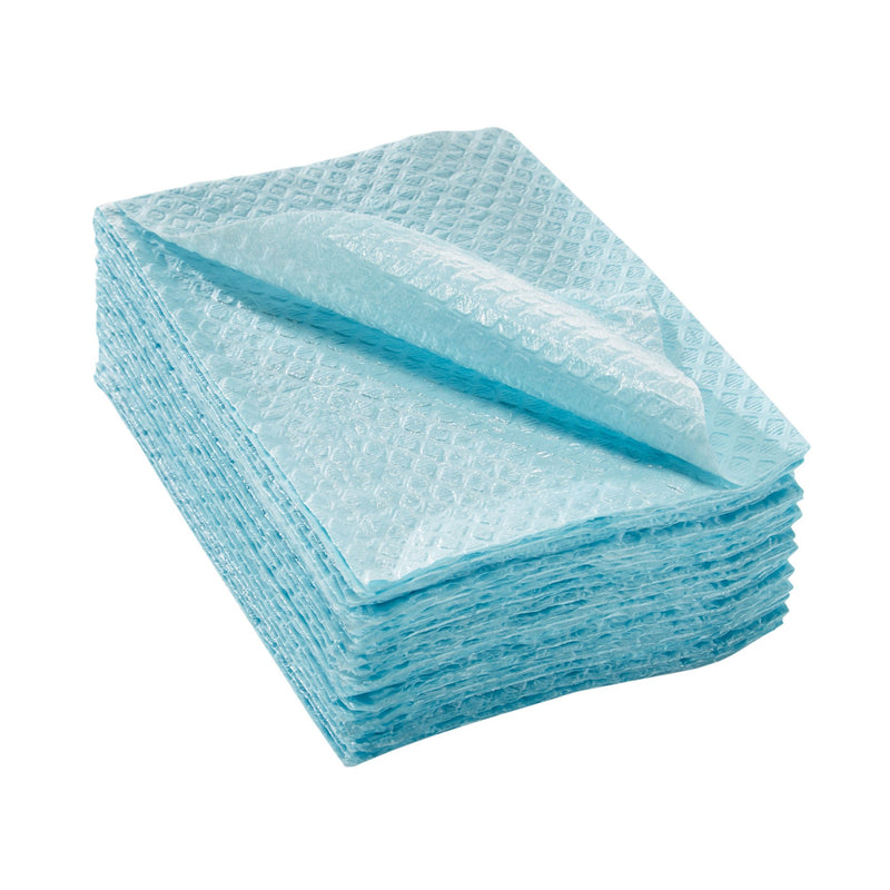 McKesson Deluxe Nonsterile Blue Procedure Towel, 13 x 18 Inch (Case of 500)