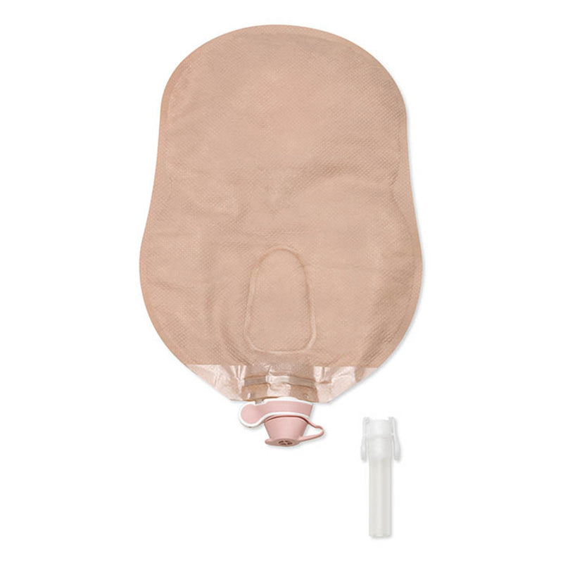 Hollister Urostomy Pouch Premier One-Piece System 9 Inch Length Flat, Pre-Cut 1-1/4 Inch Stoma Drainable (10/BX) 