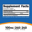 nutricost 200 mg 5-HTP Capsules (12/CS) 