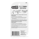 Dental Floss Threader G·U·M EeZ-Thru Satin Mint Flavor (Pack of 25)
