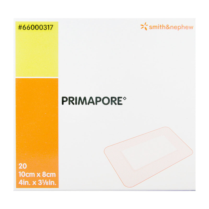 Primapore Adhesive Dressing, 8 x 10 Centimeter (Case of 200)