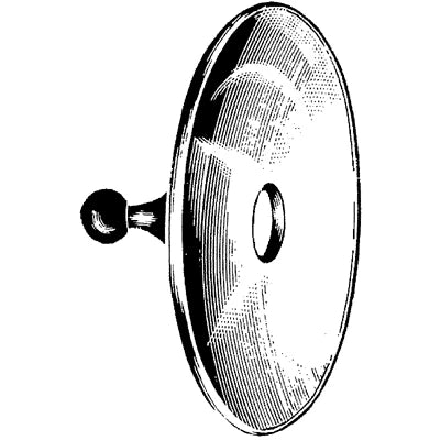 Sklar Head Mirror with Stainless Steel Back - 3" - 73-1086
