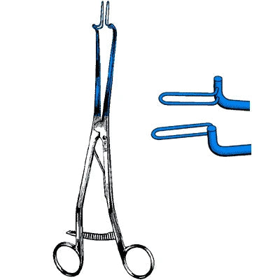 Sklar Blue Electrosurgical Kogan Endocervical Speculum - Wide, with Ratchet Handle - 91-5234 