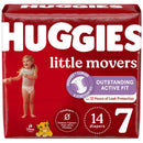 Kimberly Clark Unisex Baby Diaper Huggies Little Movers Size 7 Disposable Moderate Absorbency (56/CS) 