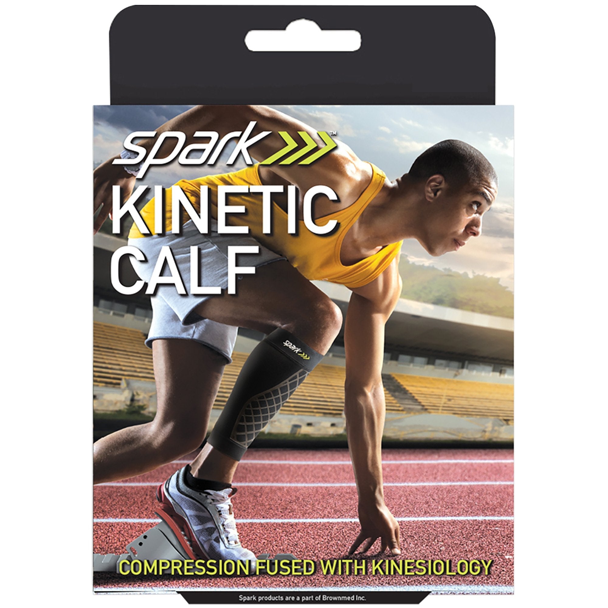 Brownmed Spark Calf Support, Small (36/CS) 