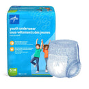 Medline Youth Underwear, Small (Case of 60)