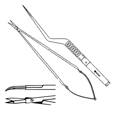 Sklar Vannas Micro Scissors - 98-7952