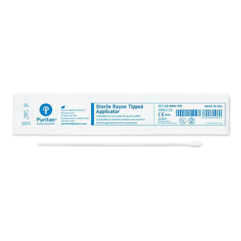 Puritan Swabstick with Transport Tube, 6-Inch Length (Case of 2000)