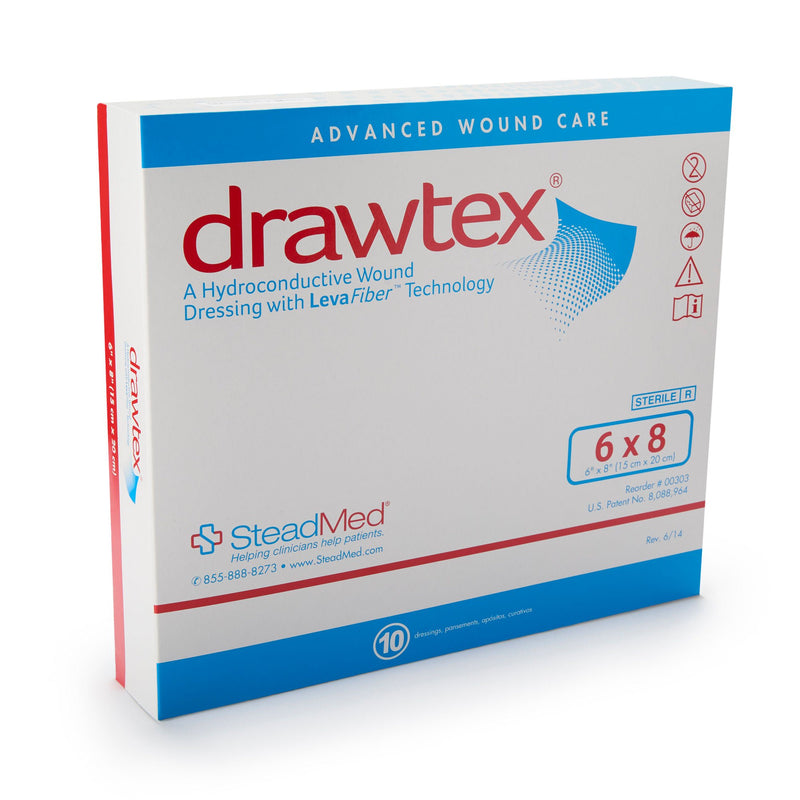 Drawtex nonadherent Dressing, 6 x 8 Inch (Box of 10)