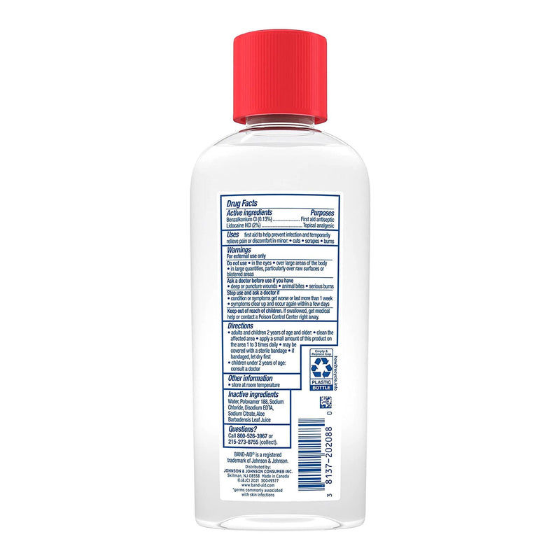 Band-Aid Antiseptic Cleansing Liquid (Each)