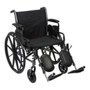 McKesson Brand McKesson Lightweight Wheelchair, 20-Inch Seat Width 