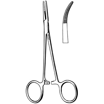 Sklar Providence Hospital Forceps Curved - 5-1/2" - 17-1955