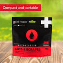MyMedic Med Packs First Aid Kit for Cuts, Scrapes – Injury Supplies in Portable Pouch 