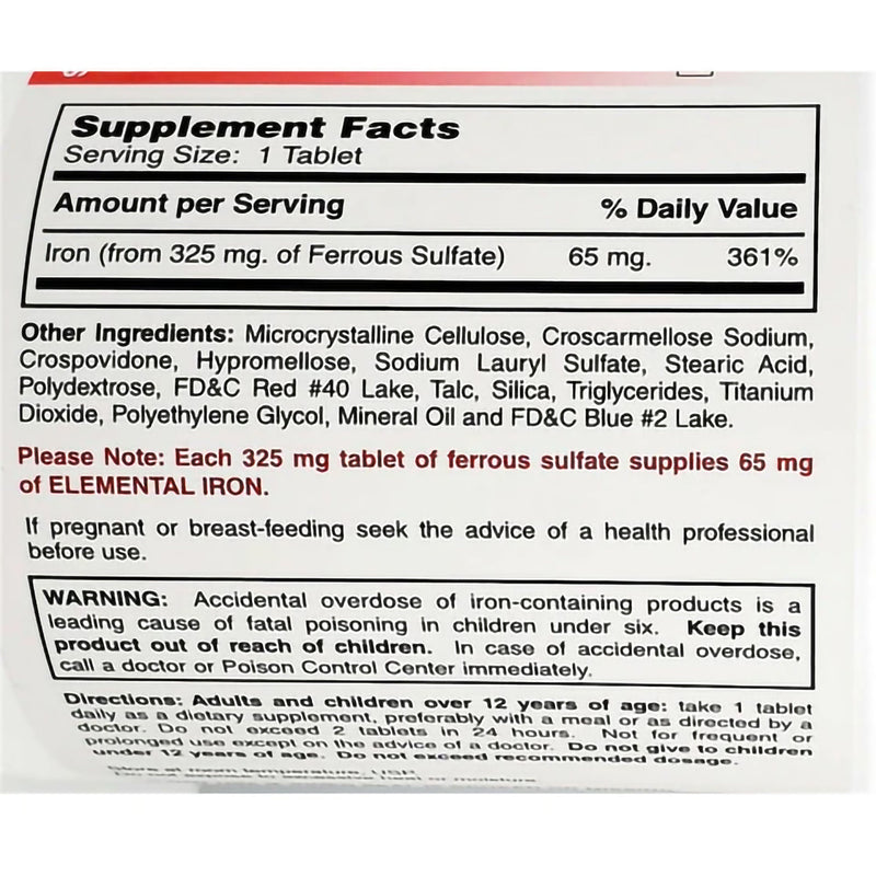 Major FeroSul Iron Mineral Supplement