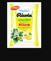 Ricola Herb Throat Drops Lemon Mint (Bag of 19)