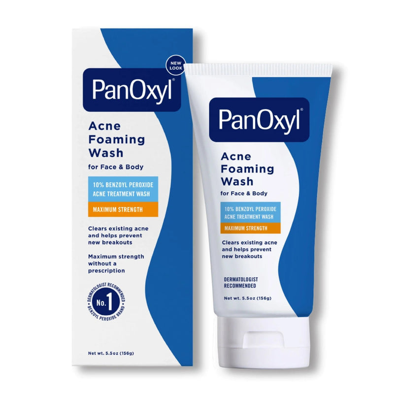 Emerson Healthcare PanOxyl Acne Foaming Wash, 6-ounce Tube 