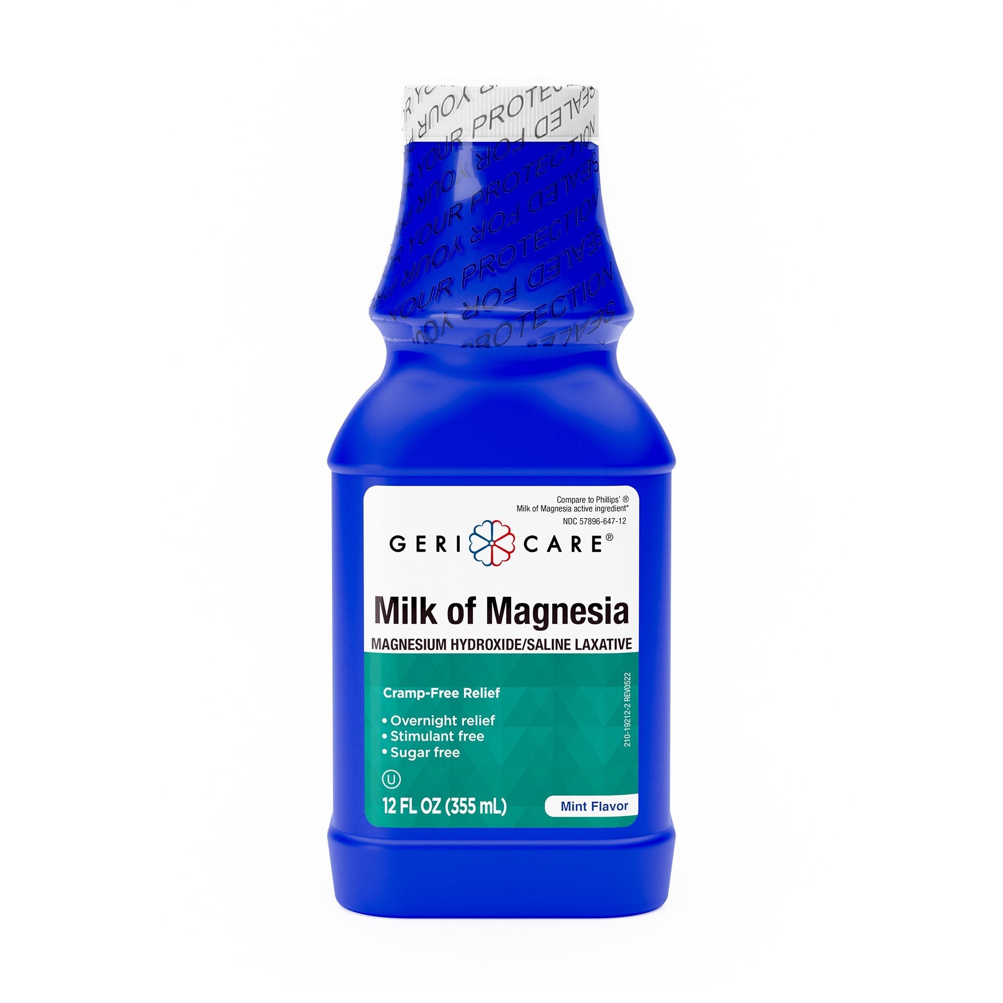 Geri-Care Geri-Care Magnesium Hydroxide Laxative, 12-ounce Bottle (12/CS) 