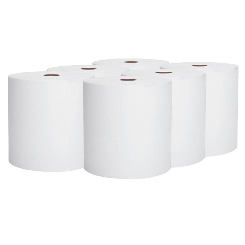 Scott Paper Towels, Hardwound, Continuous Roll, 8" x 950' (Case of 6)