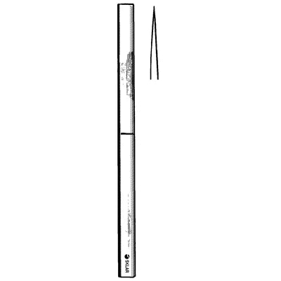 Sklar Mini Lambotte Osteotome - 5-1/2", Straight, 5mm Tip - 40-6535