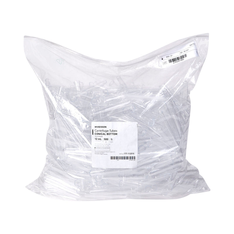 McKesson Centrifuge Tube, 12 mL, 16 x 100 mm (Case of 2000)