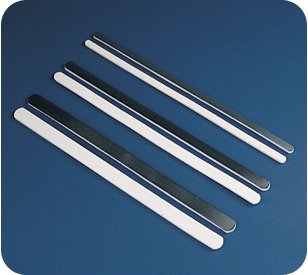 Padded Finger Splint Comfor One Size Fits Most Without Fastening Left or Right Hand Silver (12/DZ) 