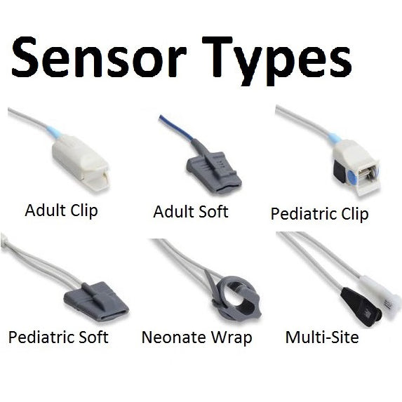 Cables and Sensors BCI Short SpO2 Sensor