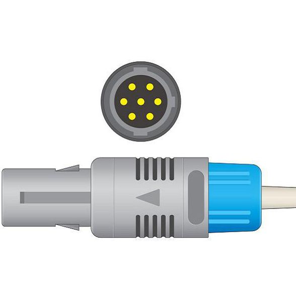 Cables and Sensors BCI SpO2 Adapter Cable - 7-Pin Connector