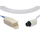 Cables and Sensors Bionet Direct Connect SpO2 Sensor  Adult Clip Sensor, 6-Pin Round connector